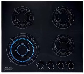 Встраиваемая газовая варочная панель Krona CORTESIA 60 BL ка-00001521