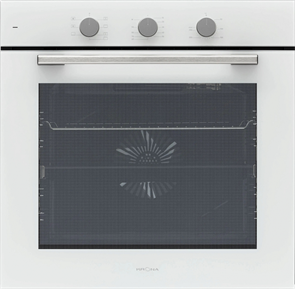 Встраиваемый электрический духовой шкаф Krona Alpha 60 WH ка-00008301