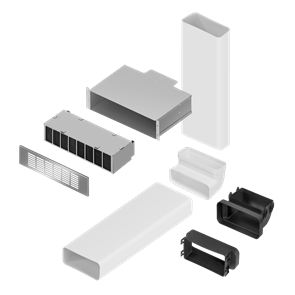 Комплект воздуховодов Maunfeld MIDS604+CF312MW ка-00021452