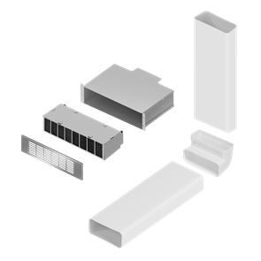 Комплект воздуховодов Maunfeld MIDS834+CF314MW ка-00022787