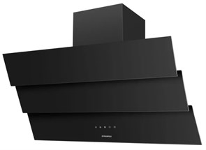 Каминная вытяжка Maunfeld Manchester Light 90 черное стекло ут000007812