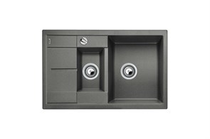 Blanco Metra 6S Compact, мойка, гранит, алюметаллик 513553