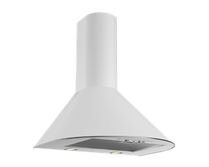 Каминная вытяжка Elikor Эпсилон 60П-430-П3Л белый/серебро 841534