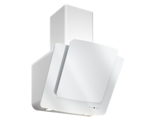 Каминная вытяжка Elikor Кварц 60П-1000-Е4Д белый/белое стекло 922425