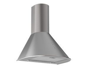 Каминная вытяжка Elikor Омега 60Н-650-К3Д нержавеющая сталь 943894