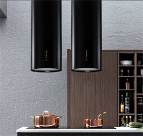 Вытяжка островная кубическая FALMEC POLAR EVO IS BLACK 35 cpoi90.e11p2#eun490f