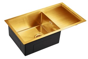 Emar EMB-124 PVD Nano Golden, мойка, нержавеющая сталь, золото emb-124 pvd nano golden