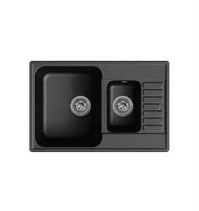 Кварцевая мойка Lex St. Moritz 740 Black rule000038