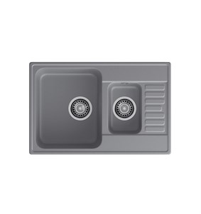 LEX St. Moritz 740 Deep Grey, мойка, гранит rule000169