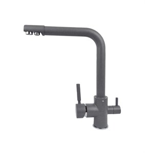 LEX Biferno Deep Grey, смеситель, гранит rule000170