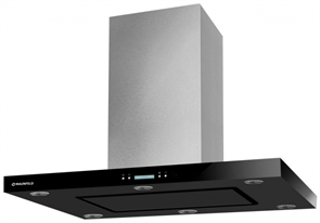 Вытяжка Maunfeld HARBOUR (ISLA) 90 Нержавейка/черное стекло ут000007941