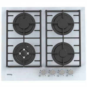 Встраиваемая газовая варочная панель Korting HGG 6825 CTW 00000017801