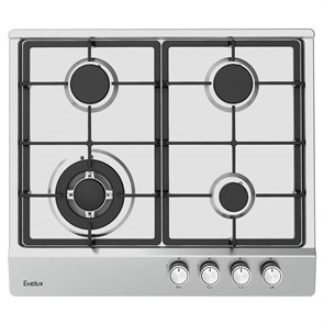 Встраиваемая газовая варочная панель EVELUX HEG 655 X 00000019049