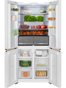 Трехкамерный холодильник отдельностоящий HIBERG i-RFQ 630G WS 00000360096