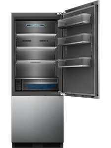 Встраиваемый холодильник с морозильной камерой HIBERG S-RFC 600 B inverter 00000363388