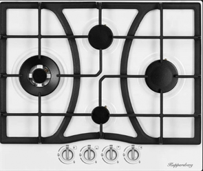 Встраиваемая газовая варочная панель Kuppersberg FS 604 W Silver 00006644