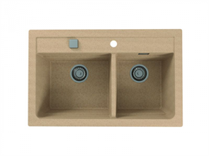 Кухонная мойка Alveus ATROX 50 BEIGE-G55 бежевый (1132000) 1132000