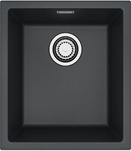 ALVEUS Мойка для кухни ALVEUS OMNI 10 GRANITAL CARBON-G91  400x450x198 с сифоном 1145083 1150041