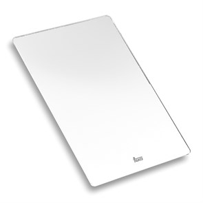 Teka Стеклянная разделочная доскаБелое закалённое стеклоРазмеры: 490 х 300 ммПодходит для моек шириной 50 см Белое Стекло 115890009