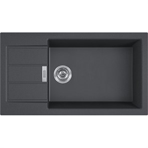 Гранитная мойка Franke SIRIUS S2D 611-78 XL/435 оникс 143.0628.368