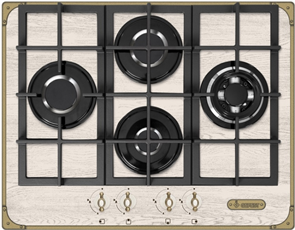 Варочная панель газовая GEFEST ПВГ 2231-01 Р37, кремовый 14834001