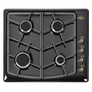 Варочная панель газовая GEFEST СГ СН 1211 Е83, черный с рисунком 