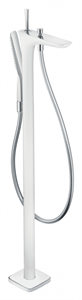 Смеситель Hansgrohe PuraVida 15473400 для ванны и душа, белый/хром 15473400