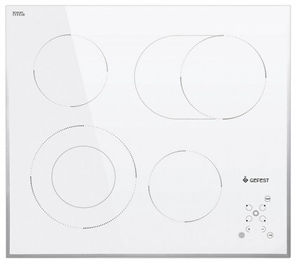 Варочная поверхность Gefest ЭС В СН 4231 К12 белый 15705000