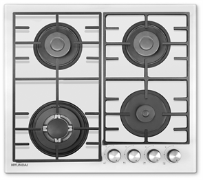Встраиваемая газовая варочная панель Hyundai HHG 6438 WG 2019347