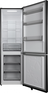 Двухкамерный холодильник отдельностоящий Hyundai CC35083F черное стекло 2031383