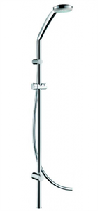 Душевой гарнитур Hansgrohe Croma 100 Multi / Unica 'Reno Lift 27791, 1,05 м, корпус хром, лицевая часть серая 27791000
