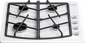 Газовая варочная панель GEFEST СГ СН 1211,  независимая,  белый 34100001