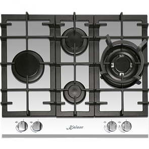 Встраиваемая газовая варочная панель Kaiser KCG 6394 W Turbo Romb 4032495810723