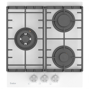 Встраиваемая газовая варочная панель EVELUX HEG 450 WG 00000018453