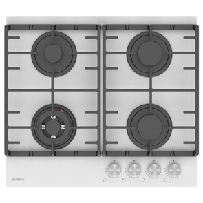 Встраиваемая газовая варочная панель EVELUX HEG 650 WG 00000018460