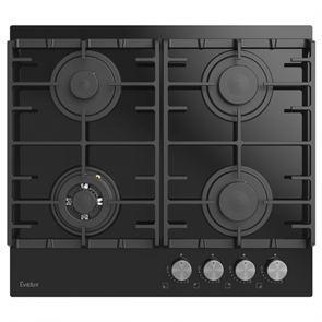 Встраиваемая газовая варочная панель EVELUX HEG 650 BG 00000018461