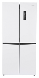 Трехкамерный холодильник отдельностоящий NORDFROST RFQ 510 NFW inverter 00000321808