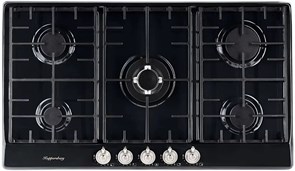 Встраиваемая газовая варочная панель Kuppersberg FV9TGRZ ANT silver 00005605