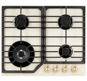 Встраиваемая газовая варочная панель Kuppersberg FG 603 C bronze 00006458