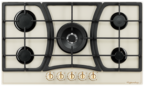 Встраиваемая газовая варочная панель Kuppersberg FG 903 C bronze 00006464