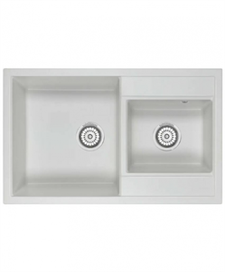 Кухонная мойка Kuppersberg Modena 80 NL 1,5B white 00006713