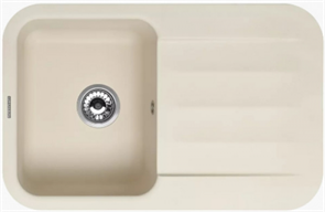Кухонная мойка Kuppersberg LIRA 1B1D ECRU 00008323
