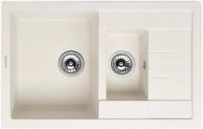 Кухонная мойка Kuppersberg Modena 1,5B1D white alabaster 00008329