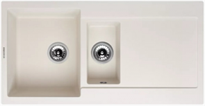 Кухонная мойка Kuppersberg Modena 1,5B2D WHITE 00008335