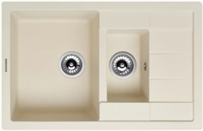 Кухонная мойка Kuppersberg Modena 1,5B1D ecru 00008338
