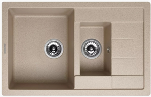 Кухонная мойка Kuppersberg Modena 1,5B1D sand 00008340
