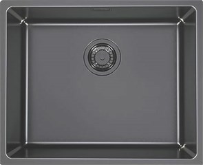 ALVEUS KOMBINO 50 MONARCH ANTRACITE SAT-90, мойка,нерж.сталь, антрацит (в компл. с выпуском без сиф) 1121284