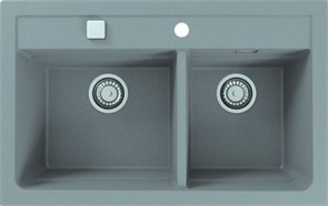 Кухонная мойка Alveus ATROX 50 CONCRETE-G81 серый (1132001) 1132001