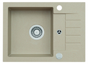 ALVEUS GRANITAL GENESIS AMARO 30 G55, мойка, гранит, бежевый 1134166