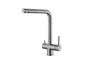 Смеситель для кухни Alveus AQUILA сатин (1139805) 1139805